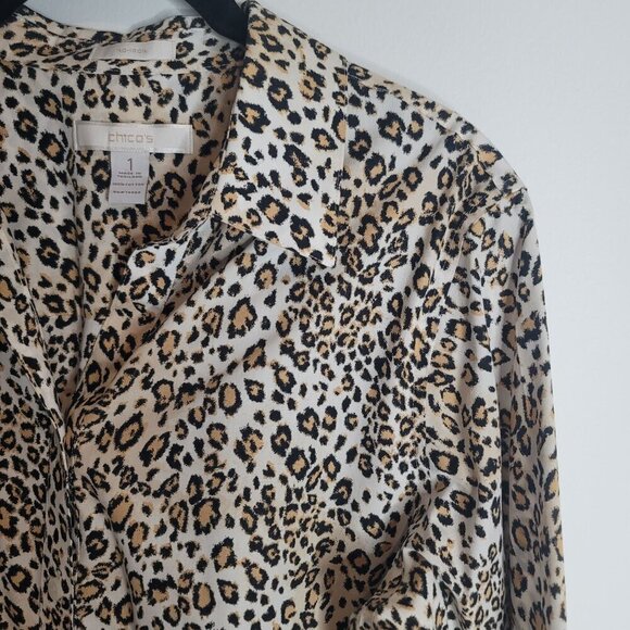 Chico's Button Up Womens 1(Medium) - Picture 3 of 6